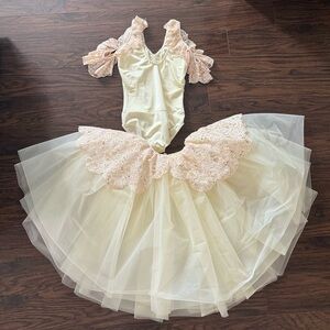 Ballet costume with full tutu